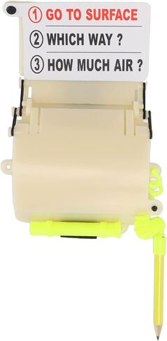 Wrist Writing Dive Slate, Underwater Communication Board with Elastic Strap, Luminous UW‑193TD - Floating Pen, Anti Corrosion, Reusable for Scuba Diving and Pool Use in Saudi Arabia