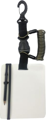 الكتابة من سليت عن الغوص، كتاب تحت الماء بمشبك دوار وقلم رصاص، تحت الماء in Kuwait