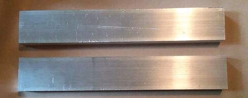 قطعتان 3/4 بوصة × 2 بوصة من الألومنيوم 6061 شريط مسطح بطول 12 بوصة T6511 .75 مخزون مطحنة جديد متين in Kuwait