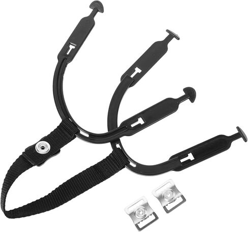 استبدال خوذة الهوكي حزام الذقن مع حلقات مرنة ملحقات الهوكي العالمية طقم إصلاح حزام الذقن القوي لمعدات الحماية الرياضية in Kuwait