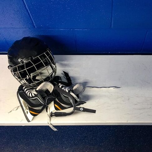 استبدال خوذة الهوكي حزام الذقن مع حلقات مرنة ملحقات الهوكي العالمية طقم إصلاح حزام الذقن القوي لمعدات الحماية الرياضية in Kuwait