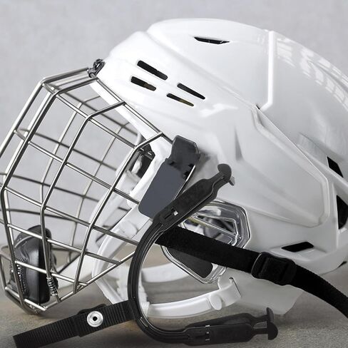 استبدال خوذة الهوكي حزام الذقن مع حلقات مرنة ملحقات الهوكي العالمية طقم إصلاح حزام الذقن القوي لمعدات الحماية الرياضية in Kuwait