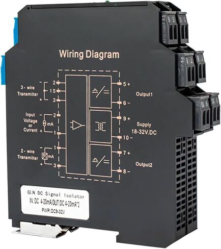 Input 1-5V High Precision Analog Signal Isolator 1 in 1 Out DC24V 0-10V/0-5V/1-5V(Input 4-20mA) in Saudi Arabia