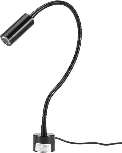 Dioche Adjustable Flexible LED Work Light with Strong Magnetic Base, Suitable for CNC Lathe Operation, Machining, Sewing, and Reading. Lightweight and Portable Design. in Saudi Arabia