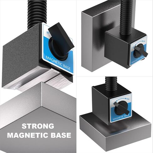 Magnetic Work Light, 1320 Lumens LED Lathe Machine Light with Flexible Gooseneck and Magnetic Base, Shop Tool Lamp for Lathe, Work Bench, Sewing Machine, Grill, Industrial Lightin in Saudi Arabia