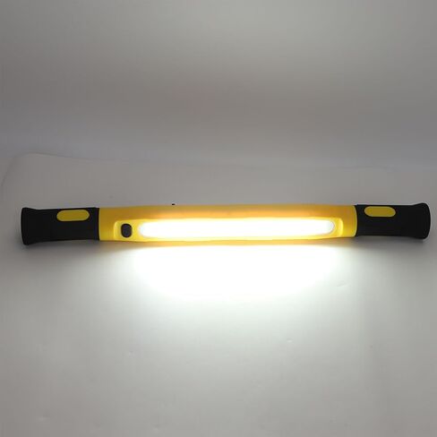 Fafeicy Under Hood Work Light Bar 2000LM 5000mAh Rechargeable, LED Magnetic Work Light with Hook, 360 Swivel for Mechanic Car Repair Garage Emergency (Yellow) in Saudi Arabia