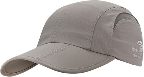 قبعة حماية من الشمس قابلة للطي بعامل حماية من أشعة الشمس 50+، قبعة بيسبول سريعة الجفاف، قبعات رياضية محمولة للرجال والنساء in Kuwait