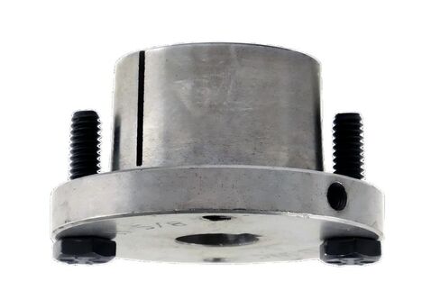 2AK51H/H-5/8 Compressor 5" Dual Groove Pulley - for Masterdrive Mechanical Power Transmission Part - Cast Iron Pulley Replacement/Belt A Section 4L w/ 5/8" Sheave Bushing - Solid Steel Gray in Saudi Arabia