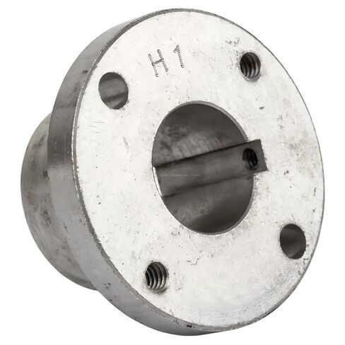 2AK51H/H-1 Compressor 5" Dual Groove Pulley - for Masterdrive Mechanical Power Transmission Part - Cast Iron Pulley Replacement / 2 Belt A Section 4L Pulley w/ 1" Sheave Bushing - Gray Solid Steel in Saudi Arabia