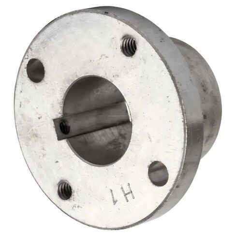 2AK51H/H-1 Compressor 5" Dual Groove Pulley - for Masterdrive Mechanical Power Transmission Part - Cast Iron Pulley Replacement / 2 Belt A Section 4L Pulley w/ 1" Sheave Bushing - Gray Solid Steel in Saudi Arabia
