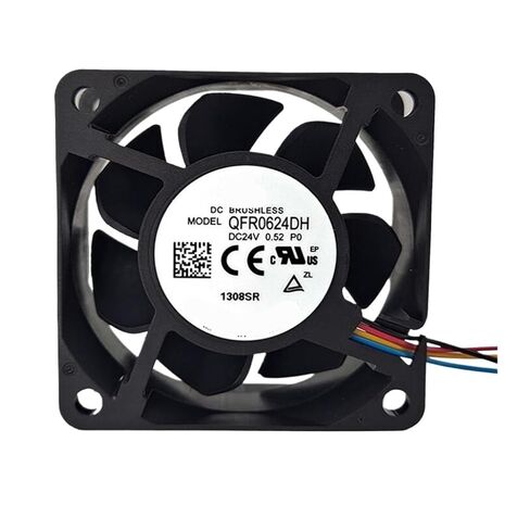 QFR0624DH-P0 24V 0.52A 6025 10600 دورة في الدقيقة مروحة تبريد أربعة أسلاك in Kuwait