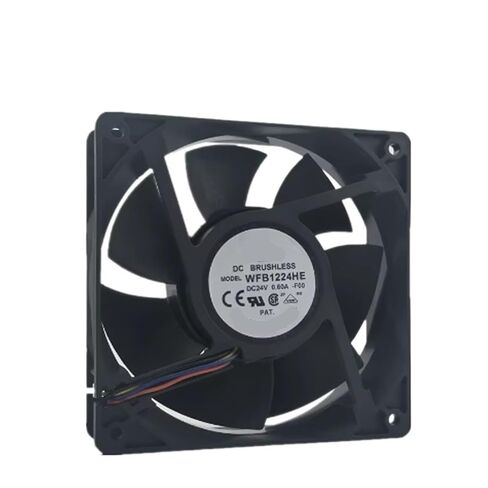 120 * 38 ملم WFB1224HE 24V 0.60A 12038 12 سم 3700 دورة في الدقيقة مروحة تبريد in Kuwait