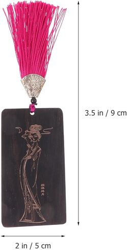 لوحة تخزين الأظافر جوزينج من خشب الصندل من ULTECHNOVO، جهاز مضاد للضياع، بطاقة تغليف خشبية لملحقات الآلة الموسيقية Guzheng وPipa، لون عشوائي in Kuwait