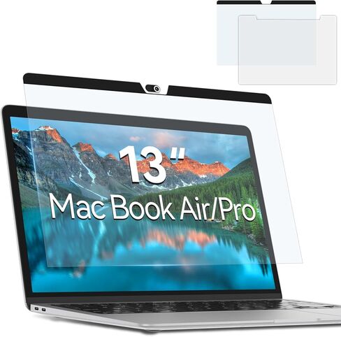 [2 Pack] Magnetic 21.5 in Computer Anti Blue Light Screen Protector for16:9 Aspect Ratio Widescreen Monitor, Eye Protection Anti-Glare Light Computer Screen Protector, Removable 21.5in Protective Film in Saudi Arabia