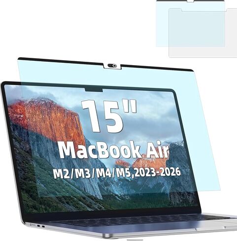 [2 Pack] Magnetic 21.5 in Computer Anti Blue Light Screen Protector for16:9 Aspect Ratio Widescreen Monitor, Eye Protection Anti-Glare Light Computer Screen Protector, Removable 21.5in Protective Film in Saudi Arabia