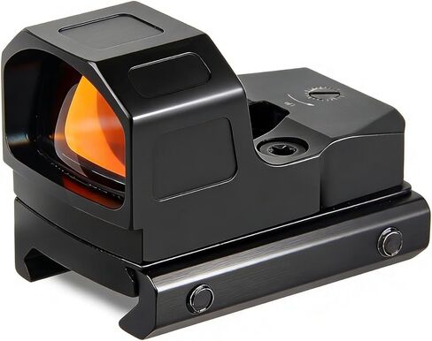 Motion Awake Red Dot Sight، بصريات مسدس مدمجة لـ RMR، شبكاني 3MOA، 7 مستويات سطوع، تتضمن لوحة محول وقاعدة Picatinny مقاس 21 مم in Kuwait