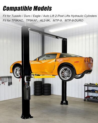 طقم ختم الأسطوانة مناسب لـ Tuxedo Duro Eagle Auto Lift 2-Post Lifts الأسطوانات الهيدروليكية TP9KAC TP9KAF AL2-9K MTP-9 MTP-9-DURO استبدال TP9-1057 in Saudi Arabia
