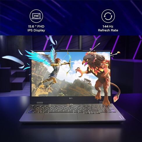 Lenovo LOQ Gaming Laptop RTX 4070 - AMD Ryzen 7 7435HS Beat i7-13705H - 15.6 FHD IPS Display G-SYNC - Backlit Keyboard - Windows 11 - Computadora Gamer in Saudi Arabia