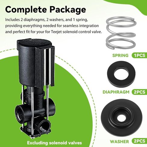 طقم إصلاح صمام الملف اللولبي AB144P-1-KIT، لصمام التحكم الملف اللولبي 12 فولت من TeeJet DirectoValve in Kuwait
