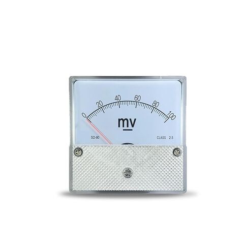 SD80 DC Millivolt Meter 75mV 100mV 200mV 300mV 500mV Pointer Voltmeter DH80 65 1Pcs(DC 300mV) in Saudi Arabia