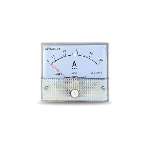 85L1 /1A Pointer AC Ammeter 30/50/75/100/150/200/1A Meter 56 * 64mm 1Pcs(AC 300-1A) in Saudi Arabia