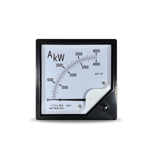 6C2 IF Furnace Ammeter Power Meter Dual Range Scale 4000A 5600KW 6250KW 75MV DC 1Pcs(5000A 6250KW-75mV) in Saudi Arabia