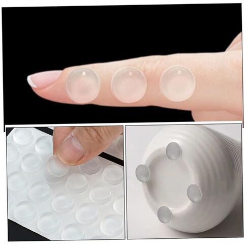 Silicone Cabinet Door Bumpers Sound Dampening 10-Piece Set for Drawer Stoppers and Furniture Protection in Saudi Arabia