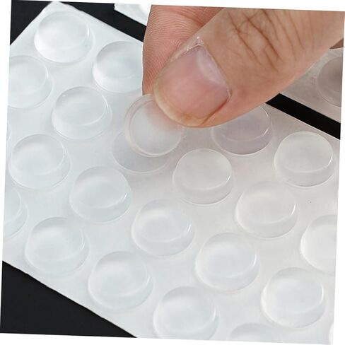 Silicone Cabinet Door Bumpers Sound Dampening 10-Piece Set for Drawer Stoppers and Furniture Protection in Saudi Arabia