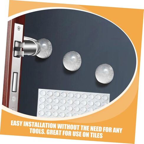 Silicone Cabinet Door Bumpers Sound Dampening 10-Piece Set for Drawer Stoppers and Furniture Protection in Saudi Arabia