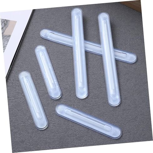 TEHAUX 8Pcs Cabinet Door Bumper Adhesive Protector for Walls Multifunctional Collision Strip Noise Reduction Pads for Cabinet Furniture and Door Handles Easy to Install in Saudi Arabia