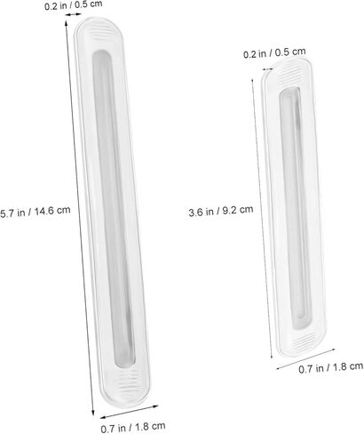 TEHAUX 8Pcs Cabinet Door Bumper Adhesive Protector for Walls Multifunctional Collision Strip Noise Reduction Pads for Cabinet Furniture and Door Handles Easy to Install in Saudi Arabia