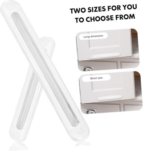 TEHAUX 8Pcs Cabinet Door Bumper Adhesive Protector for Walls Multifunctional Collision Strip Noise Reduction Pads for Cabinet Furniture and Door Handles Easy to Install in Saudi Arabia