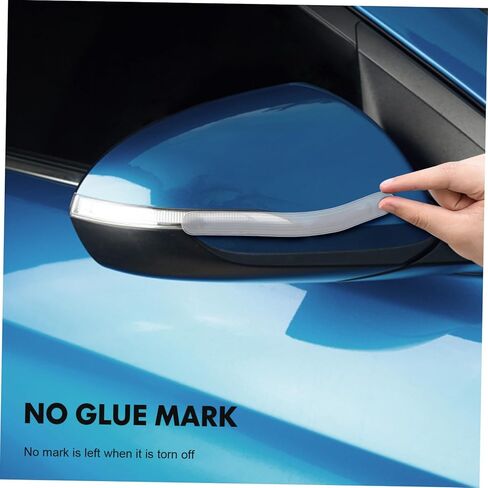 TEHAUX 8Pcs Cabinet Door Bumper Adhesive Protector for Walls Multifunctional Collision Strip Noise Reduction Pads for Cabinet Furniture and Door Handles Easy to Install in Saudi Arabia
