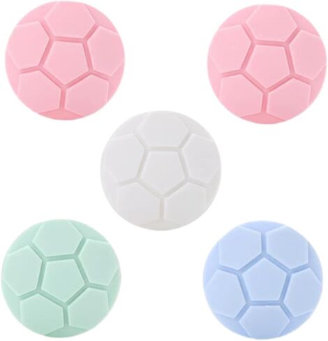 DOITOOL 5-Piece Silicone Anti-Collision Pads for Washing Machines Noise Reduction Door Bumpers Vibration Dampening Stickers for Appliances Suitable for Home Use Random Color in Saudi Arabia