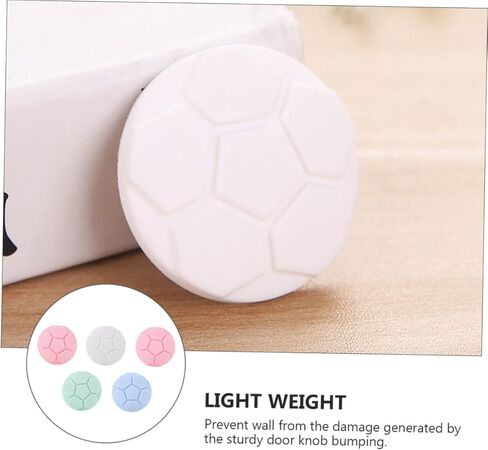 DOITOOL 5-Piece Silicone Anti-Collision Pads for Washing Machines Noise Reduction Door Bumpers Vibration Dampening Stickers for Appliances Suitable for Home Use Random Color in Saudi Arabia