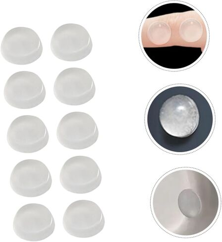 Cabilock Silicone Cabinet Door Bumpers 64-Piece Set Sound Dampening Pads for Cabinets Drawer and Cupboard Door Stoppers Self-Adhesive Bumper Pads in Saudi Arabia