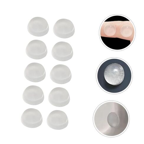 Homoyoyo Transparent Cabinet Bumpers Sound Dampening Pads for Noise Reduction and Shock Absorption for Home Furniture Protection in Saudi Arabia