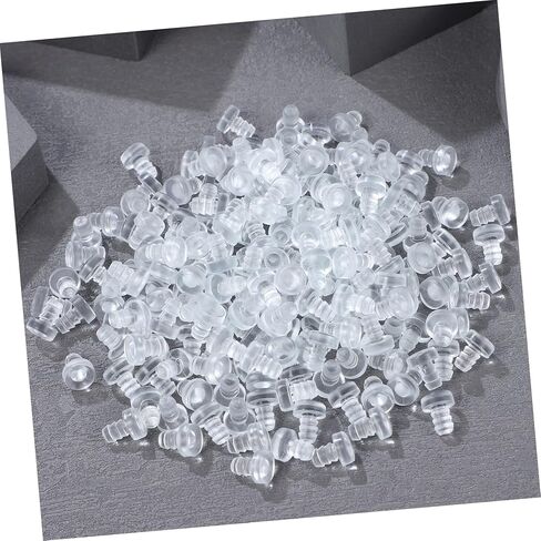 200 Pcs Cabinet Door Bumpers Self-Adhesive PVC Anti-Collision Pads for Furniture Noise-Dampening Stop Bumpers for Drawers and Cabinets in Saudi Arabia