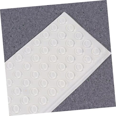 TEHAUX Anti-Collision Self-Adhesive Rubber Bumper Pads Silicone Noise-dampening Cushion Protectors for Furniture Cabinets Doors and Walls Sheet in Saudi Arabia