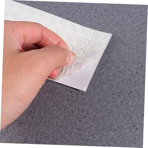 TEHAUX Anti-Collision Self-Adhesive Rubber Bumper Pads Silicone Noise-dampening Cushion Protectors for Furniture Cabinets Doors and Walls Sheet in Saudi Arabia