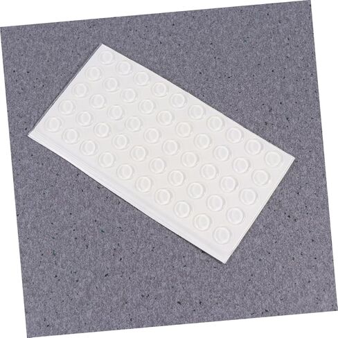 TEHAUX Anti-Collision Self-Adhesive Rubber Bumper Pads Silicone Noise-dampening Cushion Protectors for Furniture Cabinets Doors and Walls Sheet in Saudi Arabia