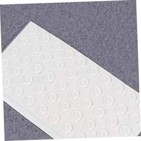 TEHAUX Anti-Collision Self-Adhesive Rubber Bumper Pads Silicone Noise-dampening Cushion Protectors for Furniture Cabinets Doors and Walls Sheet in Saudi Arabia