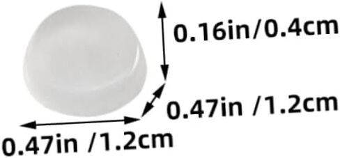 Hemobllo Self Adhesive Cabinet Door Bumpers Shock Absorbing Pads for Kitchen Cabinets and Drawers Noise Dampening Protectors for Homes Pets in Saudi Arabia