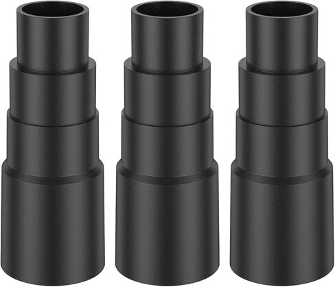 3Pcs Vacuum Cleaner Adapter Reusable Vacuum Hose Adapter Professional Extraction Hose Adaptor Replacement 25/30 / 34 / 42mm for Tool in Saudi Arabia