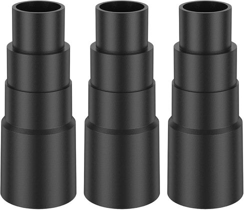 3Pcs Vacuum Cleaner Adapter Reusable Vacuum Hose Adapter Professional Extraction Hose Adaptor Replacement 25/30 / 34 / 42mm for Tool in Saudi Arabia