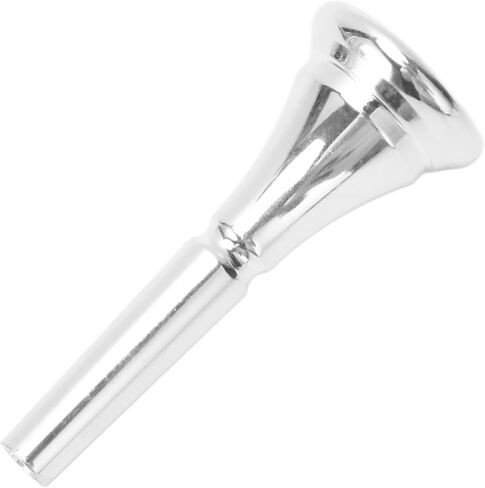 Estink French Horn Mouth Piece Exquisitely Polished Silver Horn Mouthpiece Standard Brass Horn Mouth Fits Most Standard Horns, Produces Clear Sound, 6.7 x 2.7 x 2.7cm in Saudi Arabia