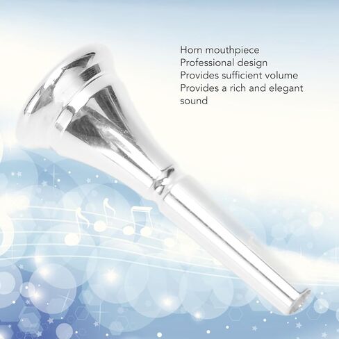 2pcs French Horn Mouthpiece, French Horn Replacement Accessory Professional Brass Standard for Replacement in Saudi Arabia