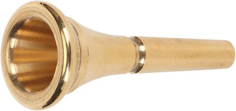 Restokki Gold Horn Mouthpiece Standard Brass French Horn Mouthpiece for Concerts Stage in Saudi Arabia