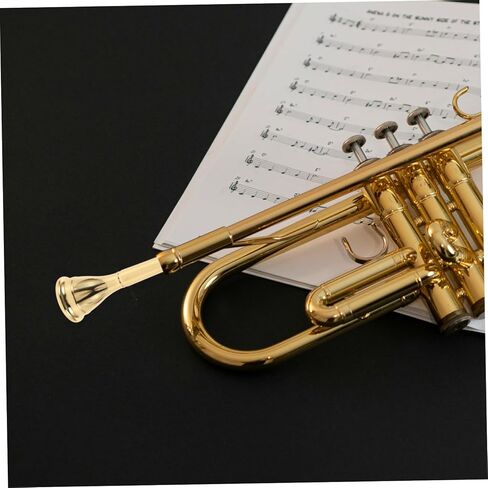 Vaguelly Copper French Horn Mouthpiece Durable Metal Mouthpiece Accessory for Concerts Elegant Design Easy to Install Smooth Polished Finish for Optimal Performance in Saudi Arabia