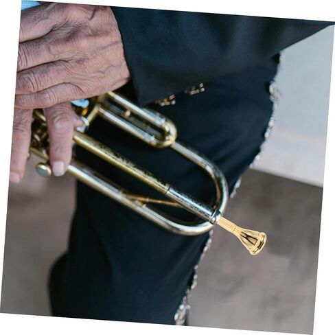 Vaguelly Copper French Horn Mouthpiece Durable Metal Mouthpiece Accessory for Concerts Elegant Design Easy to Install Smooth Polished Finish for Optimal Performance in Saudi Arabia